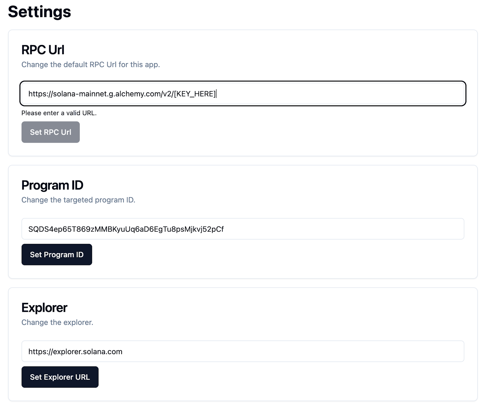 Squads RPC configuration